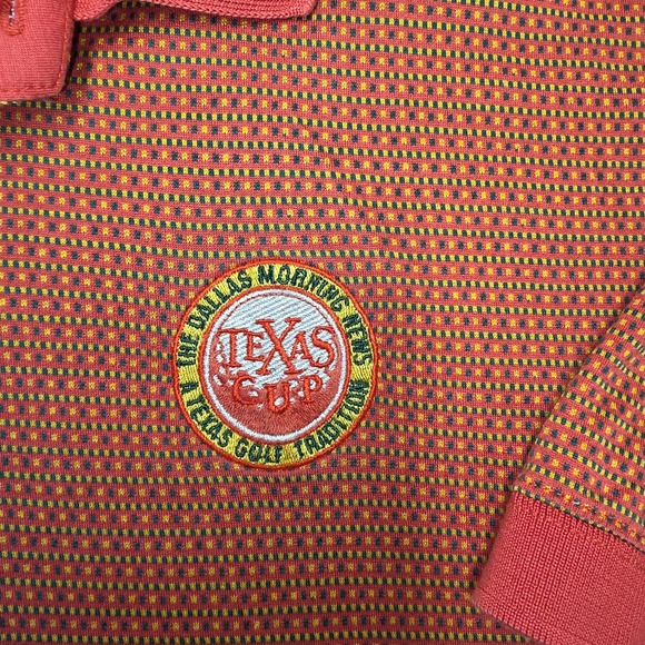 Sahara Gold Collection Dallas Morning News Texas Cup Golf‎ Polo XL - Picture 4 of 6